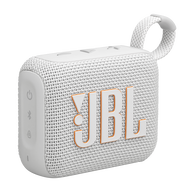 JBL Go 4 - White - Ultra-Portable Bluetooth Speaker - Hero